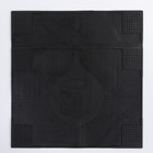 Коврик антивибрационный 65×62×0,7 см, цвет чёрный - Фото 5