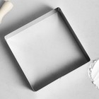 Форма для выпечки и выкладки "Квадрат", H-5 см, 18 х 18 см - Фото 2