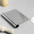 Шпатель кондитерский для выравнивания, 12х15 см, нержавеющая сталь - Фото 5