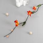 Декор тинги "Гибискус" 150 см (фасовка 5 шт, цена за 1шт) микс - фото 24332712