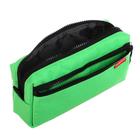 Пенал мягкий, 2 отделения, объёмный, 100 х 210 х 50 мм, Erich Krause, Neon Green 49004 - Фото 4
