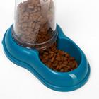 Автопоилка/автокормушка 0,6 л, бирюзовая - Фото 2