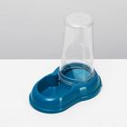 Автопоилка/автокормушка 0,6 л, бирюзовая - Фото 6