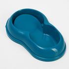 Автопоилка/автокормушка 0,6 л, бирюзовая - Фото 9