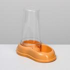 Автопоилка/автокормушка 0,6 л, бежевая - Фото 4