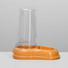 Автопоилка/автокормушка 0,6 л, бежевая - Фото 5