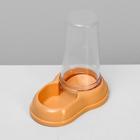 Автопоилка/автокормушка 0,6 л, бежевая - Фото 6