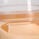 Автопоилка/автокормушка 0,6 л, бежевая - Фото 7