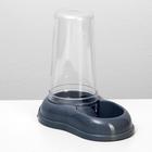 Автопоилка/автокормушка 0,6 л, серая - Фото 4