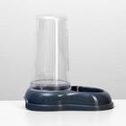 Автопоилка/автокормушка 0,6 л, серая - Фото 5