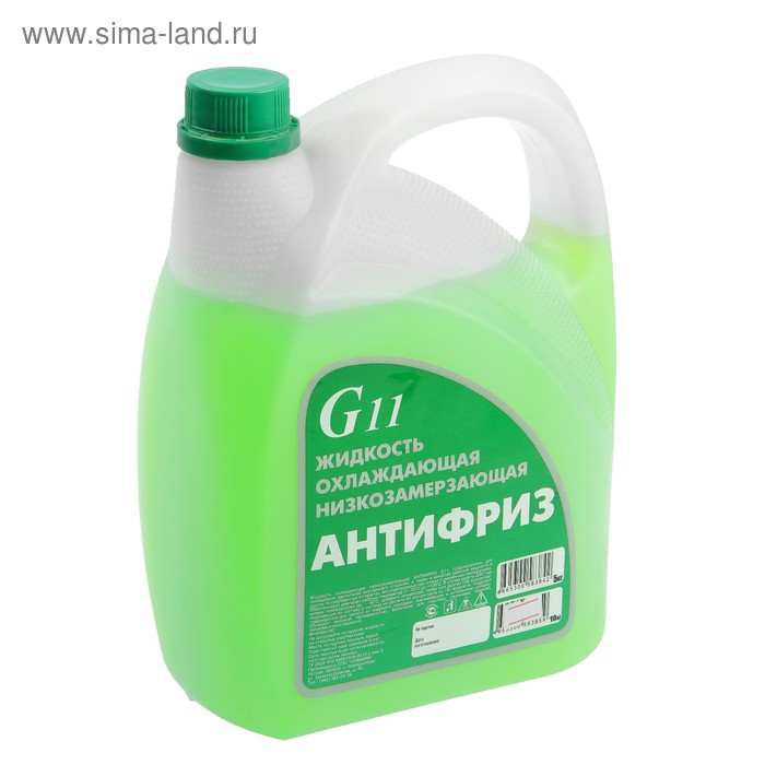 Антифриз Новахим - 40, зелёный G 11, 5 кг