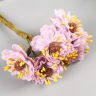 Декоративный букетик "Рукоделие" сиреневый 147 - фото 24182025