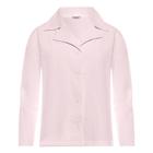 Блуза женская с воротником MINAKU: Enjoy цвет светло-розовый, р-р 42 - фото 64530916