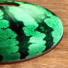 Доска разделочная круглая кухонная "Арбуз", 24 см - Фото 2