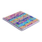 Тетрадь 80 листов в клетку, на гребне «Пёстрая», обложка мелованный картон, УФ-лак, блок офсет, МИКС - Фото 2