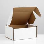 Коробка самосборная, белая, 22 х 16,5 х 10 см - фото 9239795