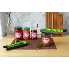 Этикетка для домашних заготовок «Лакомка», 70×70 мм, красная - Фото 5