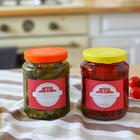 Этикетка для домашних заготовок «Лакомка», 70×70 мм, красная - Фото 6