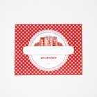 Этикетка для домашних заготовок «Лакомка», 70×70 мм, розовая - Фото 3
