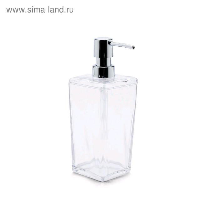 Дозатор для жидкого мыла Biga, пластик, прозрачный