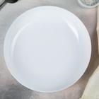 Блюдо стеклокерамическое Friends' time, d=21 см, цвет белый - Фото 2