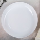 Блюдо круглое Friends' time plov cous dinner, d=25 см, цвет белый - Фото 2
