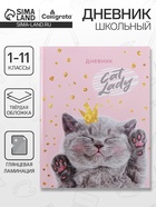 Дневник универсальный для 1-11 классов, «Киса», твердая обложка 7БЦ, глянцевая ламинация, 40 листов - Фото 1