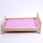 Кровать для кукол, большая классическая, 50×30×20 см - Фото 3