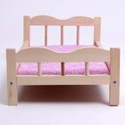 Кровать для кукол, большая классическая, 50×30×20 см - Фото 5