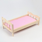 Кровать для кукол, большая классическая, 50×30×20 см - Фото 6