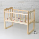 Кровать - качалка для кукол, большая, 50×30×45 см - Фото 2