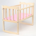 Кровать - качалка для кукол, большая, 50×30×45 см - Фото 11