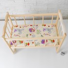 Кровать - качалка для кукол, большая, 50×30×45 см - Фото 4