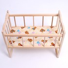 Кровать - качалка для кукол, большая, 50×30×45 см - Фото 7