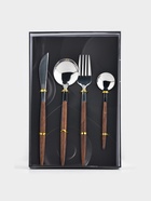 Столовые приборы Magistro «Древо», 4 предмета, нержавеющая сталь, цвет металла серебряный - Фото 6