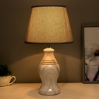 Настольная лампа 32153/1 E14 40Вт белый 22х22х39 см RISALUX - Фото 3