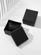 Коробочка подарочная под браслет, часы «Симпл», 8×8 см, (полезная часть 7.5×7.5 см,) чёрная 4805829