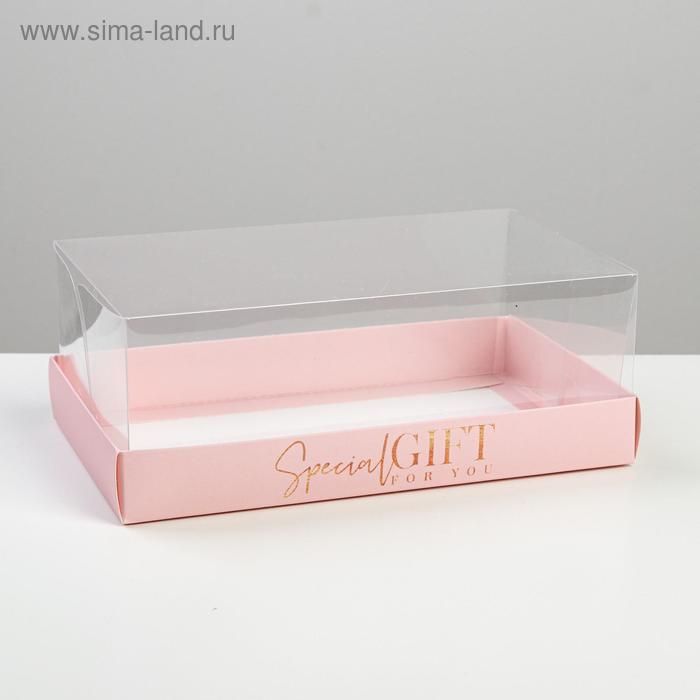Коробка кондитерская, упаковка, Gift, 22 х 8 х 13,5 см