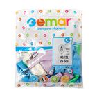 Шар латексный 14" «Единорог и звёзды» 5 цв., набор 25 шт. 5113048