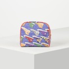 Косметичка дорожная, отдел на молнии, наружный карман, с подкладом, цвет разноцветный - Фото 3