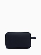 Косметичка дорожная на молнии с ручкой, с карманом, маленькая, чёрная - Фото 4