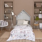 Постельное бельё 1.5-спальное «Этель» Brave bear, бязь - Фото 4