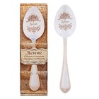 Ложка чайная "Денис" в подарочной коробке - Фото 1