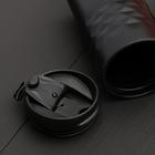 Термокружка SVOBODA VOLI «Сначала кофе», 350 мл, чёрный - Фото 4