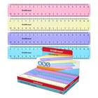 Линейка ErichKrause. Pastel, 20 см, двухсторонняя шкала, МИКС - Фото 1