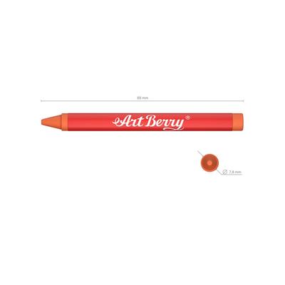 Восковые мелки 8 цветов ArtBerry