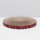 Гофрокогтеточка «Пижон» круглая «Спил сосны», с пропиткой, 28×2.5 см - Фото 2