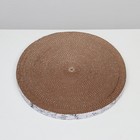 Гофрокогтеточка "Пижон" круглая "Спил березы", с пропиткой, 35 х 2,5 см - Фото 3