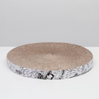 Гофрокогтеточка "Пижон" высокая круглая "Спил березы", с пропиткой, 40,5 х 4 см - Фото 2