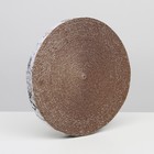 Гофрокогтеточка "Пижон" высокая круглая "Спил березы", с пропиткой, 40,5 х 4 см - фото 9394409